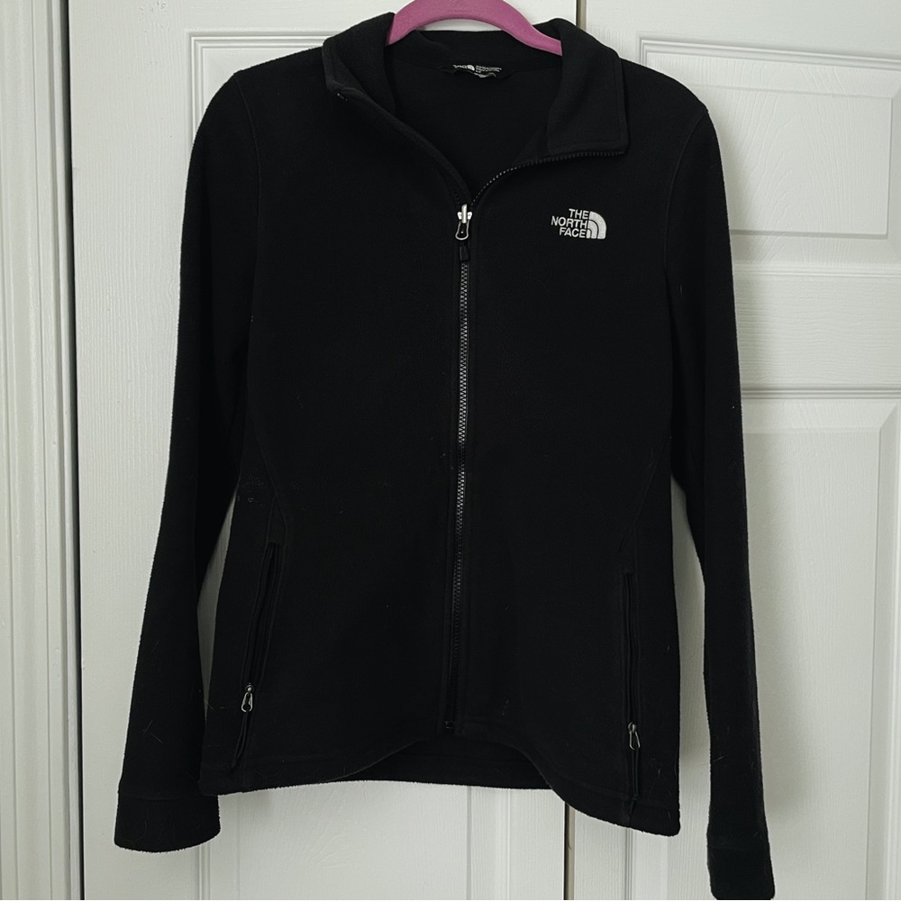 The North Face Black Fleece Jacket size small
